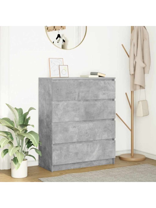 PUHVETKAPP, BETOONHALL, 80X35X99 CM, TEHISPUIT