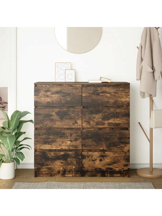 PUHVETKAPP, SUITSUTATUD TAMM, 100X35X99 CM, TEHISPUIT