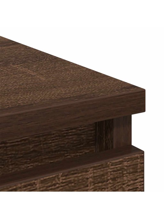 PUHVETKAPP, PRUUN TAMM, 100X35X99 CM, TEHISPUIT