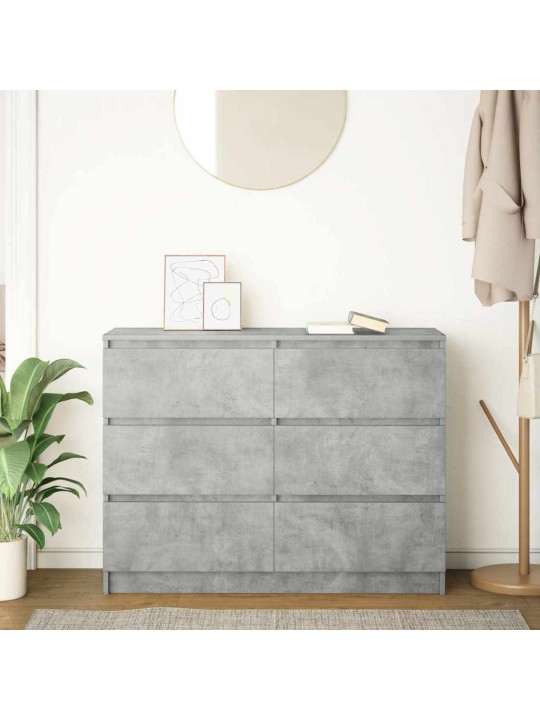 PUHVETKAPP, BETOONHALL, 100X35X76 CM, TEHISPUIT