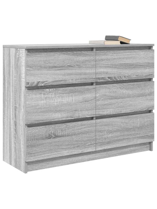 PUHVETKAPP HALL SONOMA 100X35X76 CM ENGINEERED WOOD