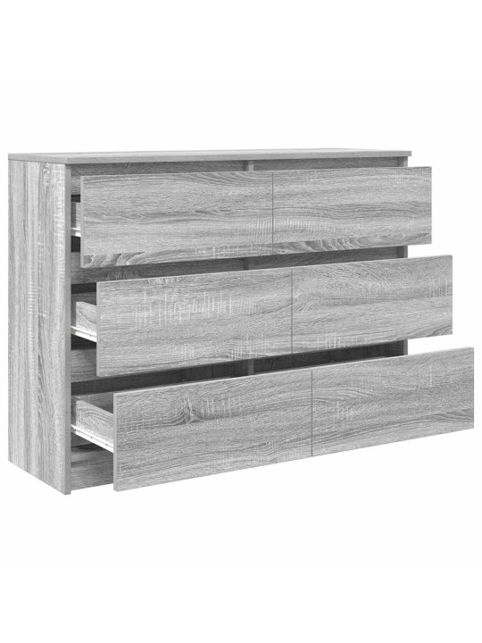 PUHVETKAPP HALL SONOMA 100X35X76 CM ENGINEERED WOOD