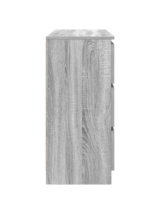 PUHVETKAPP HALL SONOMA 100X35X76 CM ENGINEERED WOOD