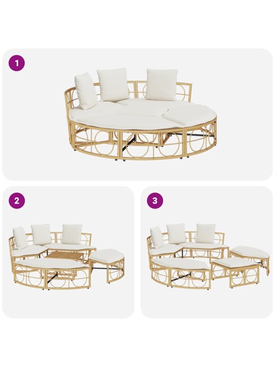 OUTDOOR LOUNGE VOODI ILMA POLÜROTANGIST BALDAHHIINITA
