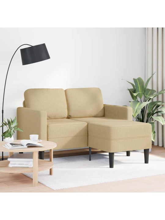 2-KOHALINE DIIVAN DIIVANIGA L-KUJULINE HELEROHELINE HALL 125 CM