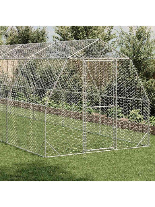 Kana jooks 2,5x12x2,25 m tsingitud teras