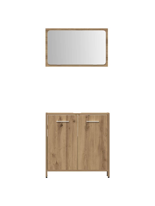 3-OSALINE VANNITOA MÖÖBLIKOMPLEKT, KUNSTTAMM, TEHISPUIT