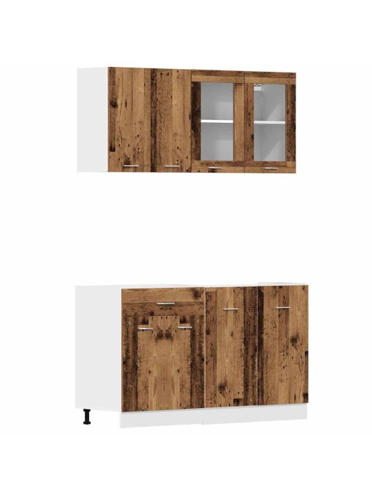 4-OSALINE KÖÖGIKAPIKOMPLEKT OLD WOOD ENGINEERED WOOD