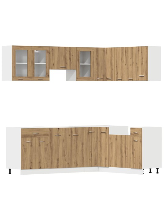 11-OSALINE KÖÖGIKAPI KOMPLEKT, KUNSTTAMM, TEHISPUIT