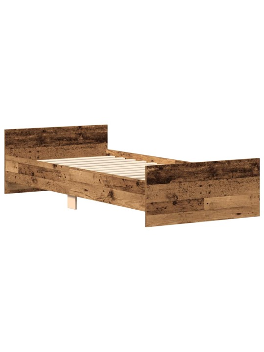 VOODIRAAM ILMA MADRATSITA, VANA PUIT 90X200 CM, TEHISPUIT