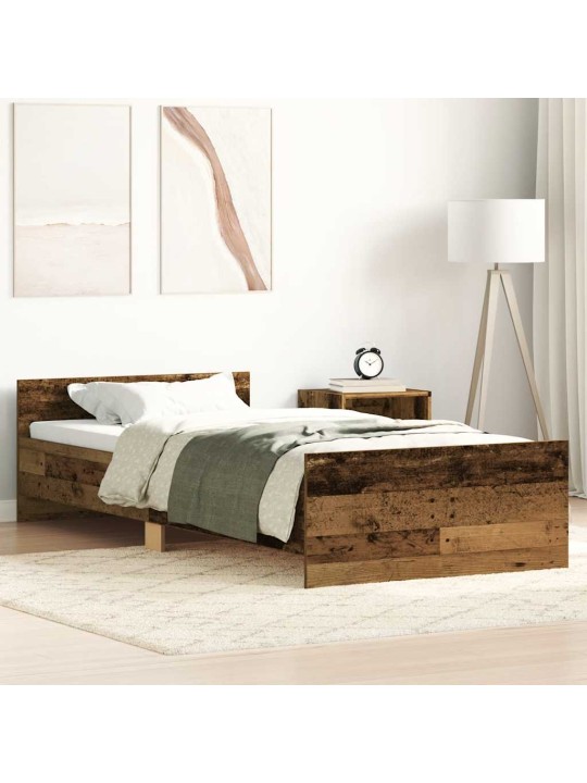 VOODIRAAM ILMA MADRATSITA, VANA PUIT 90X200 CM, TEHISPUIT