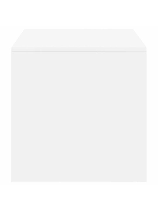 TELERIKAPP, VALGE, 100 X 40 X 40 CM, PUITLAASTPLAAT