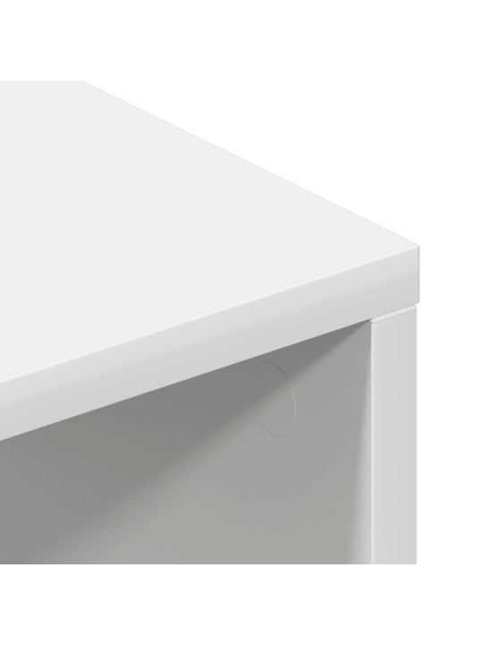 TELERIKAPP, VALGE, 100 X 40 X 40 CM, PUITLAASTPLAAT