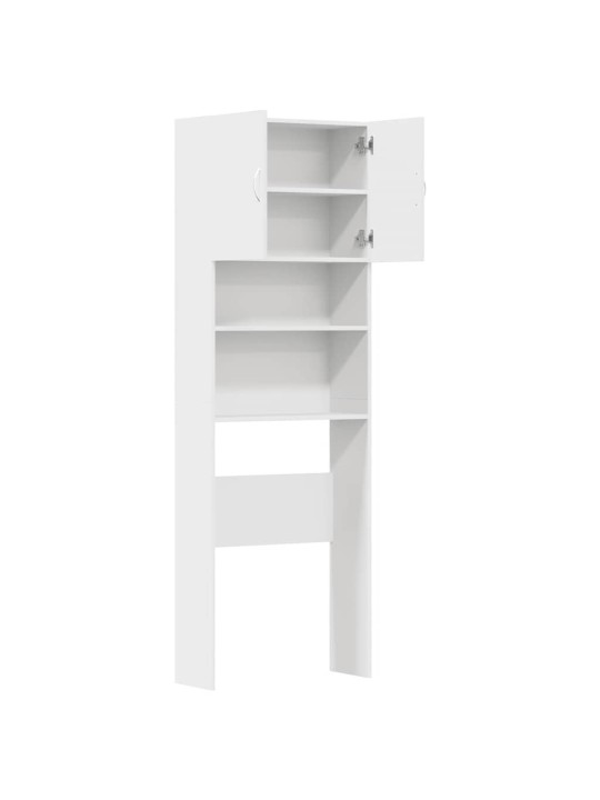PESUMASINA KAPP VALGE 64X24X190 CM ENGINEERED WOOD