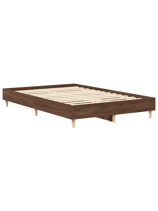 VOODIRAAM ILMA MADRATSITA, PRUUN TAMM 120X200 CM, TEHISPUIT