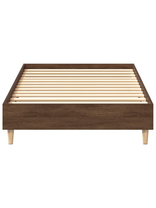VOODIRAAM ILMA MADRATSITA, PRUUN TAMM 100X200 CM, TEHISPUIT