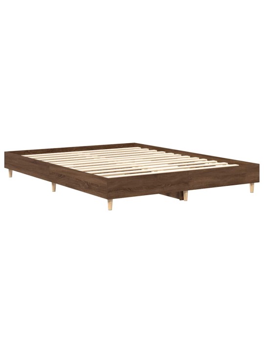 VOODIRAAM ILMA MADRATSITA, PRUUN TAMM 100X200 CM, TEHISPUIT