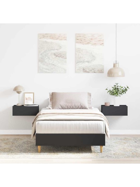 VOODIRAAM ILMA MADRATSITA, MUST, 90 X 200 CM, TEHISPUIT