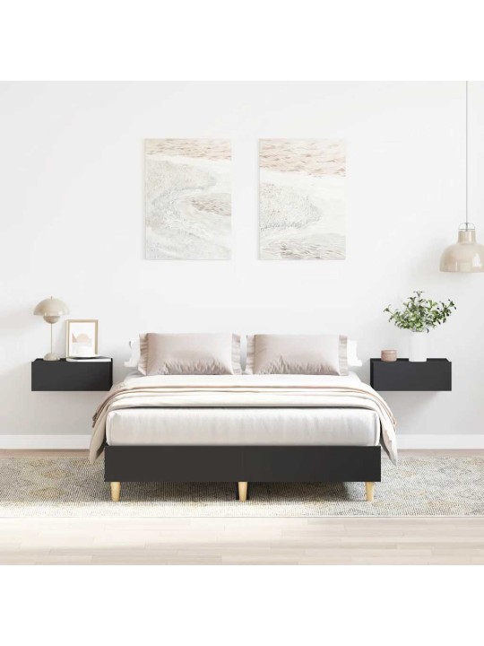 VOODIRAAM ILMA MADRATSITA, MUST, 135X190 CM, TEHISPUIT