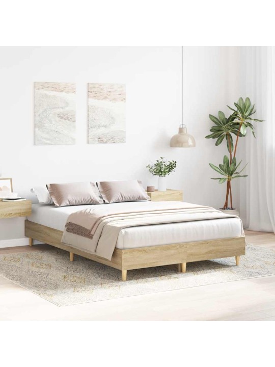 VOODIRAAM ILMA MADRATSITA, SONOMA TAMM, 135X190 CM, TEHISPUIT