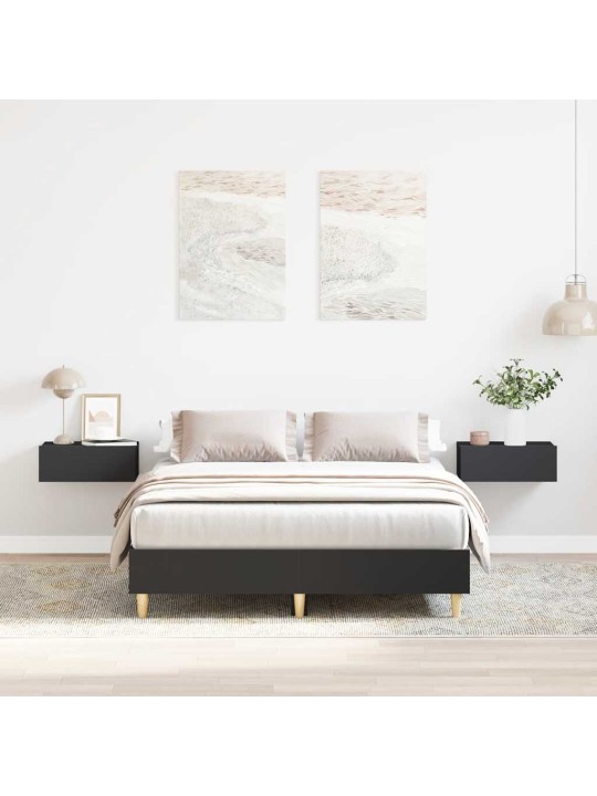 VOODIRAAM ILMA MADRATSITA, MUST, 120 X 190 CM, TEHISPUIT