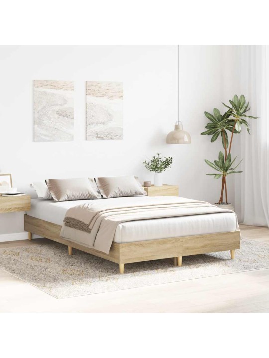VOODIRAAM ILMA MADRATSITA, SONOMA TAMM 120X190 CM, TEHISPUIT