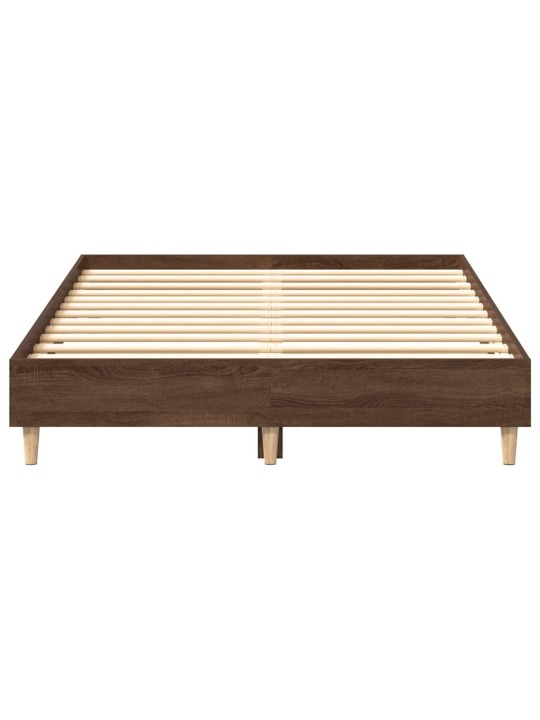 VOODIRAAM ILMA MADRATSITA, PRUUN TAMM 120X190 CM, TEHISPUIT