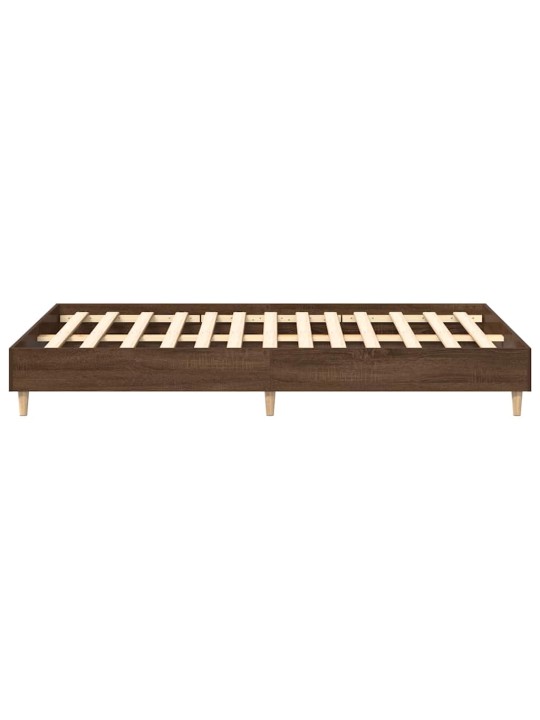VOODIRAAM ILMA MADRATSITA, PRUUN TAMM 120X190 CM, TEHISPUIT