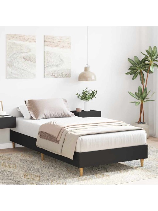 VOODIRAAM ILMA MADRATSITA, MUST, 90 X 190 CM, TEHISPUIT