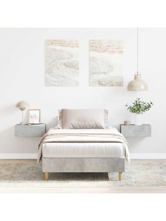 VOODIRAAM ILMA MADRATSITA BETOONHALL, 90X190 CM, TEHISPUIT