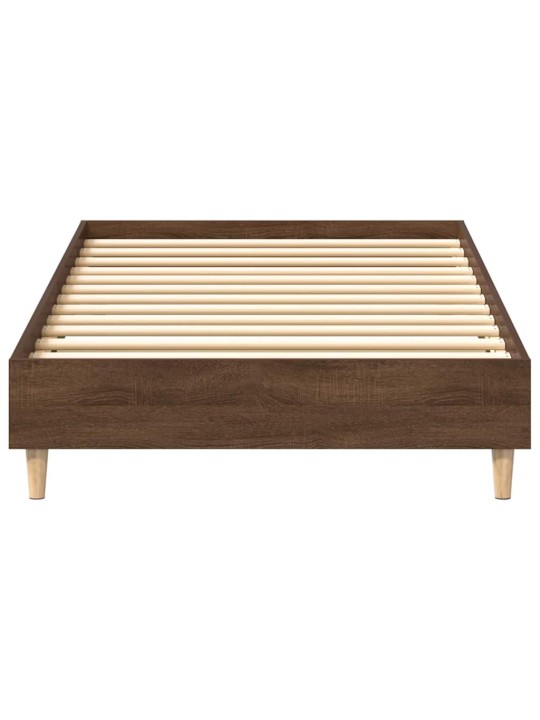 VOODIRAAM ILMA MADRATSITA, PRUUN TAMM 75X190 CM, TEHISPUIT
