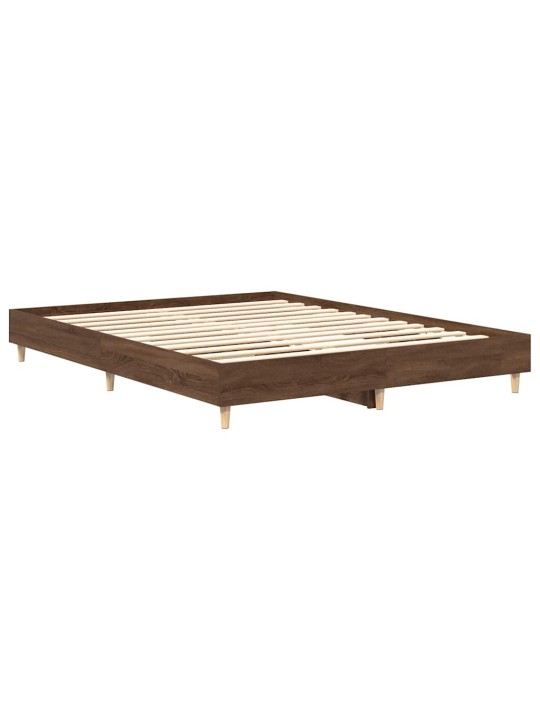 VOODIRAAM ILMA MADRATSITA, PRUUN TAMM 75X190 CM, TEHISPUIT