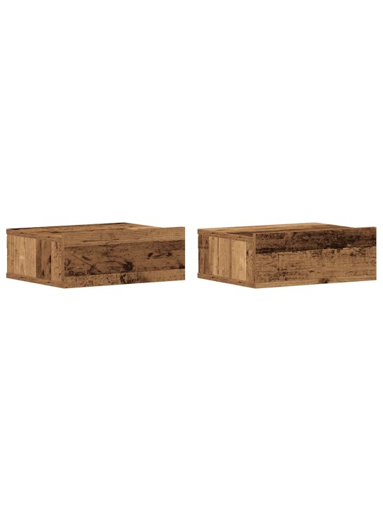 UJUVAD ÖÖKAPID 2 TK VANA PUIT 40X32X15 CM INSENERPUIT