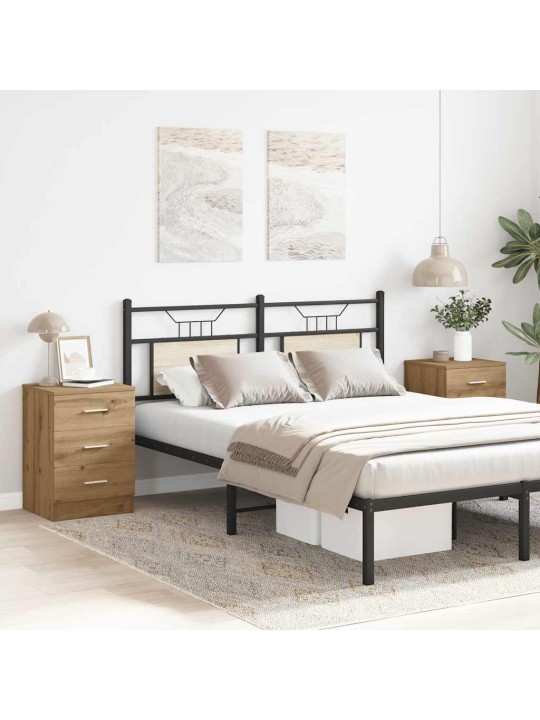 ÖÖKAPID 2 TK ARTISAN OAK 38X35X55 CM ENGINEERED WOOD
