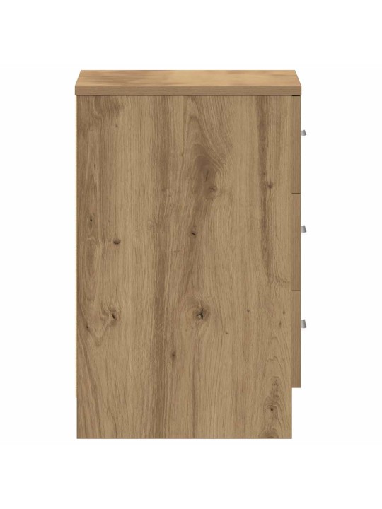 ÖÖKAPID 2 TK ARTISAN OAK 38X35X55 CM ENGINEERED WOOD