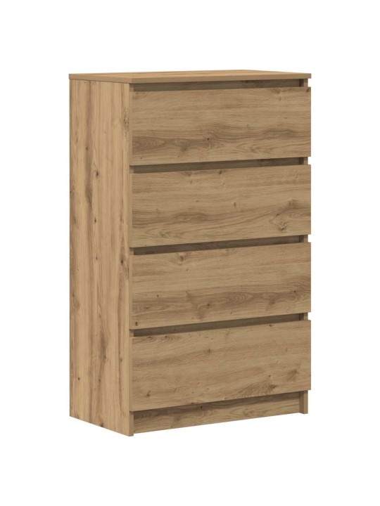 PUHVETKAPP ARTISAN OAK 60X35X98,5 CM ENGINEERED WOOD