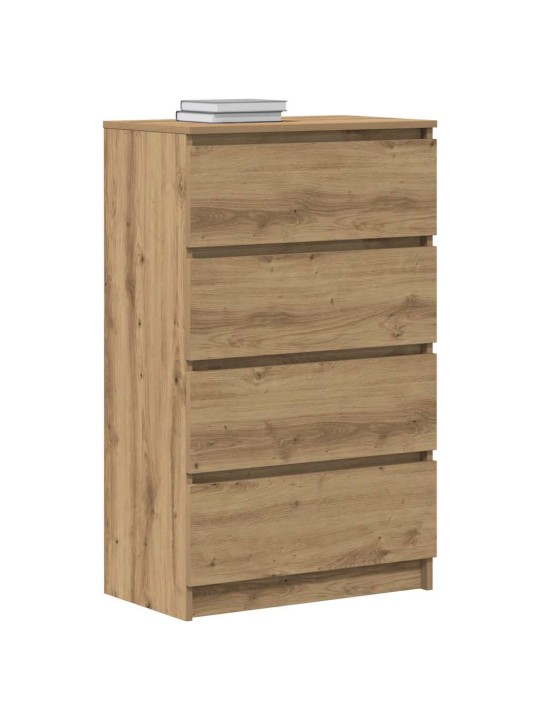 PUHVETKAPP ARTISAN OAK 60X35X98,5 CM ENGINEERED WOOD
