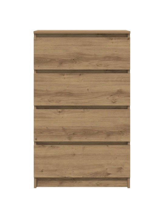 PUHVETKAPP ARTISAN OAK 60X35X98,5 CM ENGINEERED WOOD