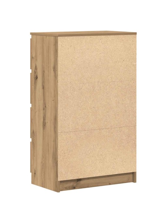 PUHVETKAPP ARTISAN OAK 60X35X98,5 CM ENGINEERED WOOD