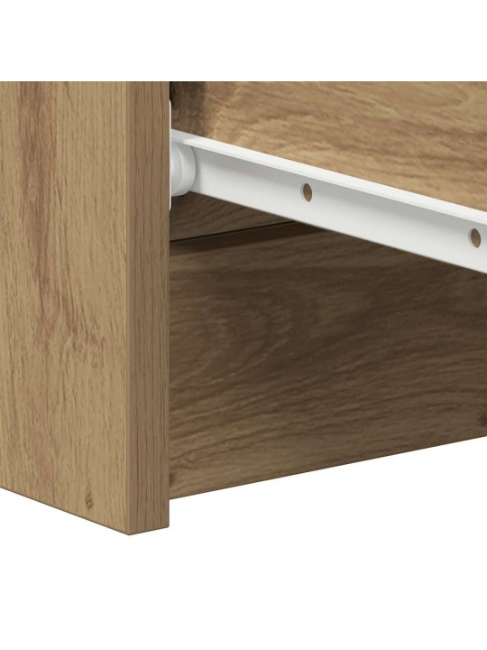 PUHVETKAPP ARTISAN OAK 60X35X98,5 CM ENGINEERED WOOD