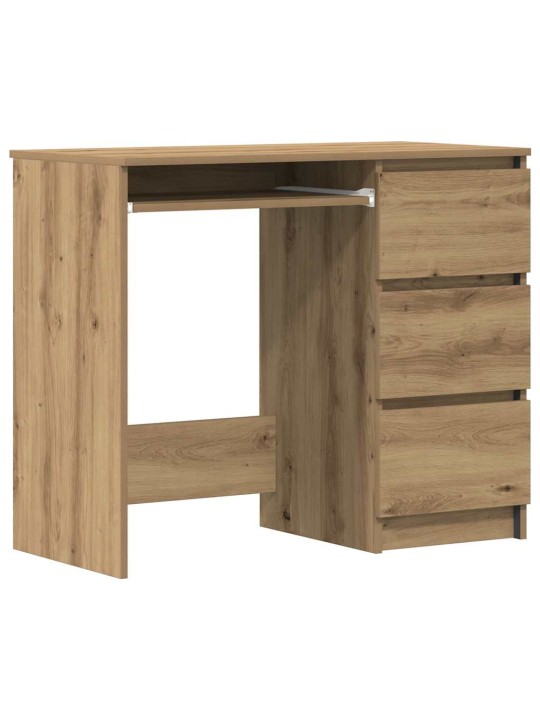 KIRJUTUSLAUD, KÄSITÖÖTAMM, 90X45X76 CM, TEHISPUIT