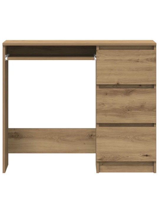KIRJUTUSLAUD, KÄSITÖÖTAMM, 90X45X76 CM, TEHISPUIT