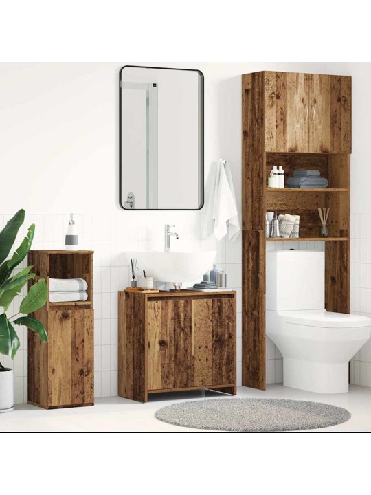 VANNITOA VALAMUKAPP VANA PUIT 60X33X60 CM ENGINEERED WOOD