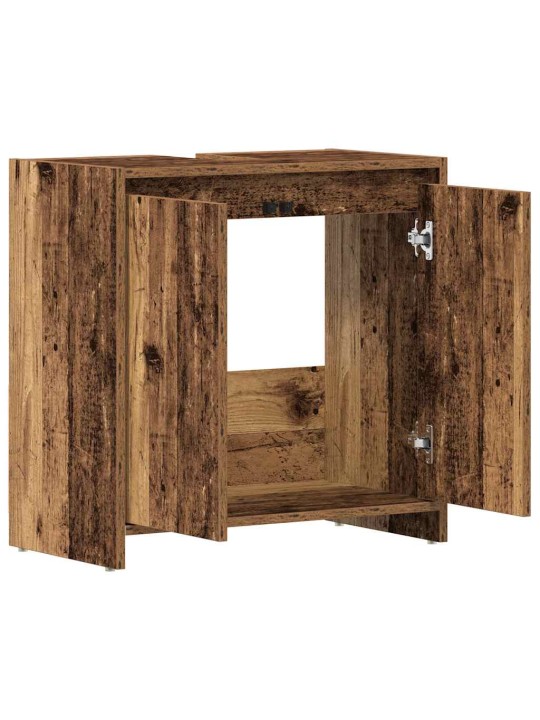 VANNITOA VALAMUKAPP VANA PUIT 60X33X60 CM ENGINEERED WOOD