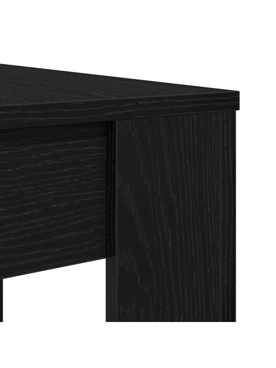 SÖÖGILAUD, MUST TAMM, 120 X 60 X 76 CM, TEHISPUIT