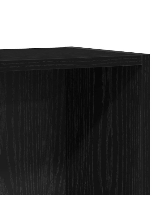 RAAMATUALUS, MUST TAMM, 40X24X76 CM, TEHISPUIT
