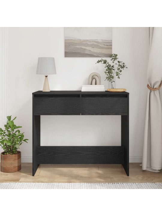 KONSOOLLAUD, MUST TAMM, 89X41X76,5 CM, TEHISPUIT