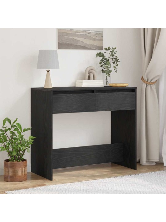 KONSOOLLAUD, MUST TAMM, 89X41X76,5 CM, TEHISPUIT