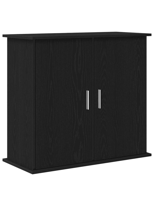 AKVAARIUMI ALUS, MUST TAMM, 81 X 36 X 73 CM, TEHISPUIT