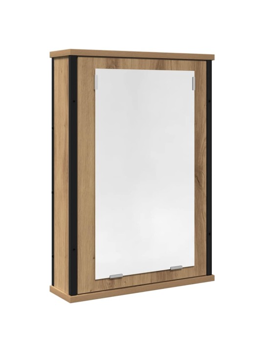 VANNITOA PEEGELKAPP, KÄSITÖÖTAMM, 42X12X60 CM, TEHISPUIT